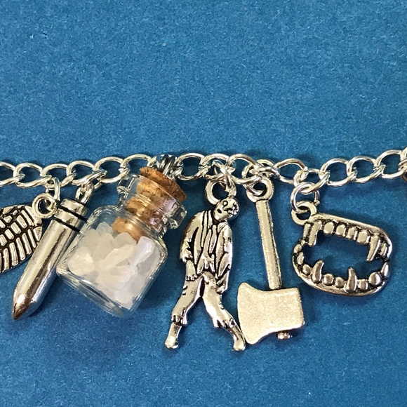 Supernatural Charm Bracelet  SPN Fandom - Picture 5 of 7
